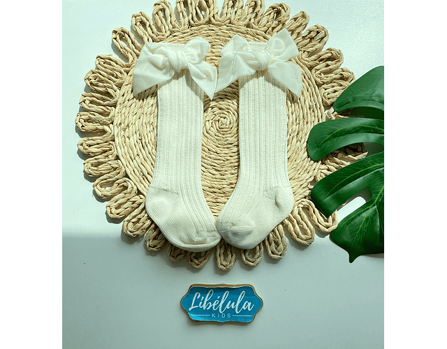 Calcetas tejidas terciopelo 