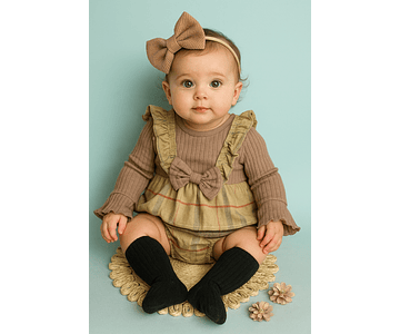 Enterito escocés beige 