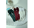 Calcetines + cintillo navideño  