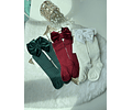 Calcetines + cintillo navideño  