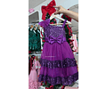 Vestido lujo Lucia violeta 