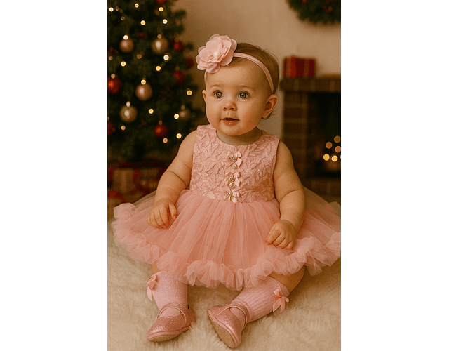 Vestido Gala Zoe rosado 