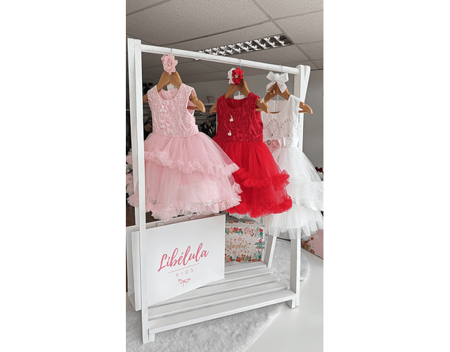 Vestido Gala Zoe rosado 