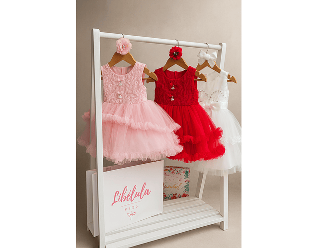 Vestido Gala Zoe rojo 