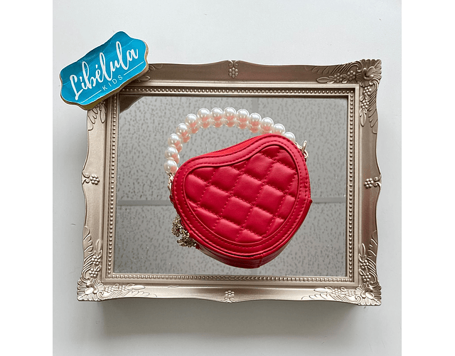 Cartera corazón niña 