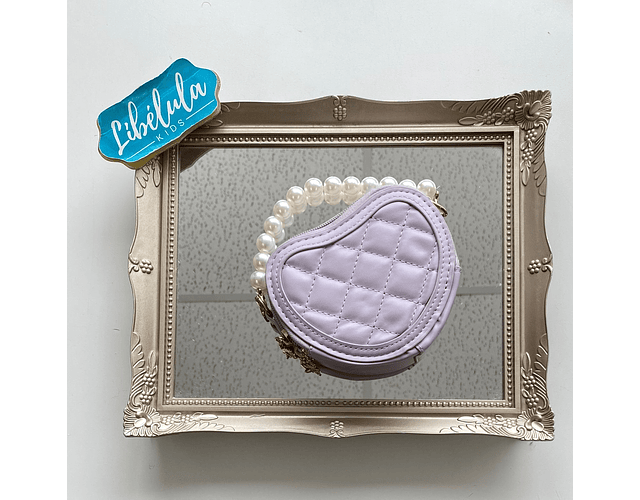 Cartera corazón niña 