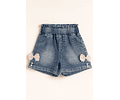Short mezclilla 