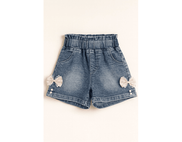 Short mezclilla 