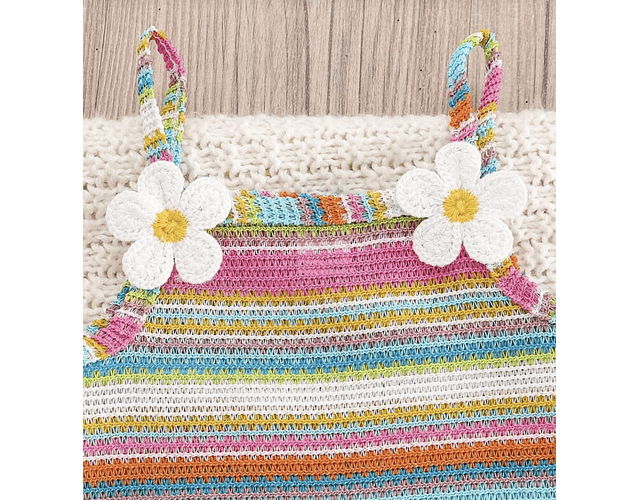 Set tejido verano Margarita 