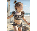 Traje de baño animal print 