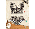 Traje de baño animal print 