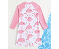 Traje de baño ballenita enterito