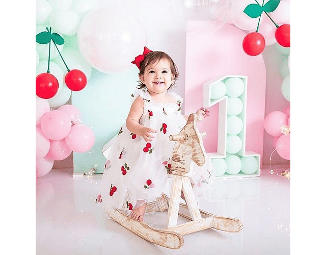 Vestido Rosie cerezas 