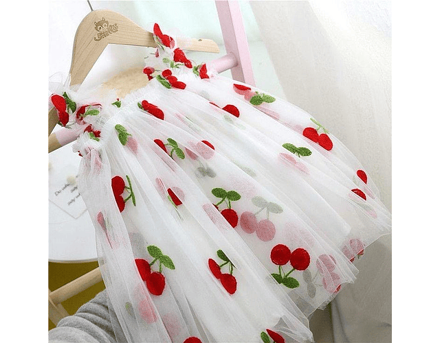 Vestido Rosie cerezas 