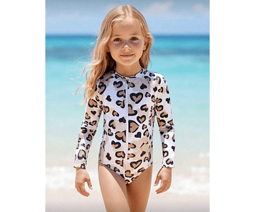 Traje de baño animal print 