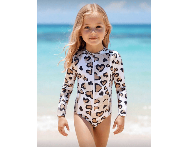 Traje de baño animal print 