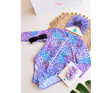 Traje de baño manga larga 