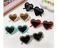 Lentes de sol corazón 