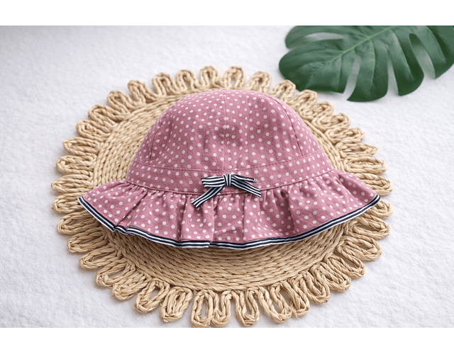 Sombreros niña pompom
