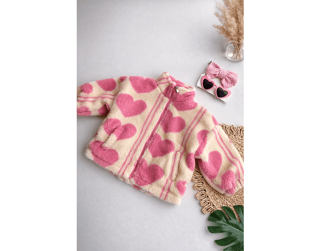 Poleron corazones polar 