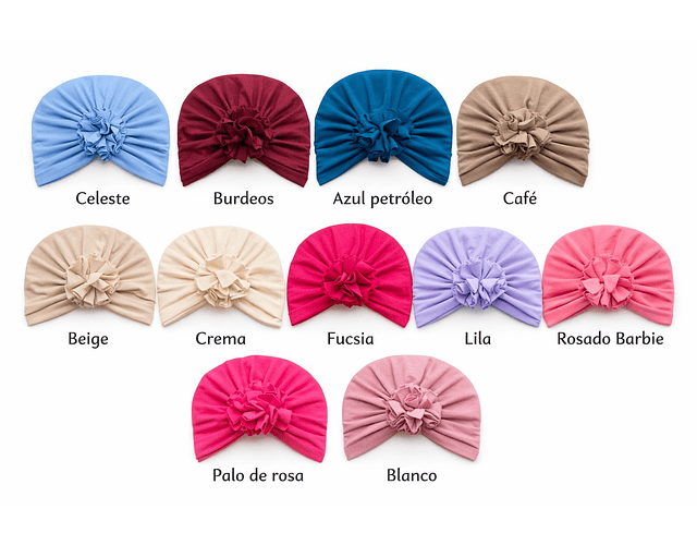 Oferta Turbantes: 3 por 10.000$