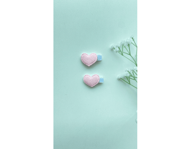 Pack corazones velcro 