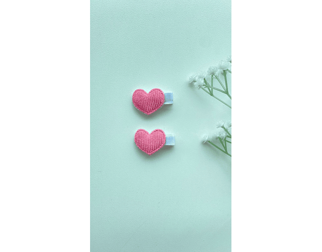 Pack corazones velcro 