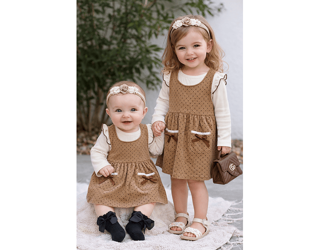 Vestido lunares Cotele vintage 