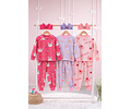 Pijamas niña térmicas micropolar 1 a 8 años 