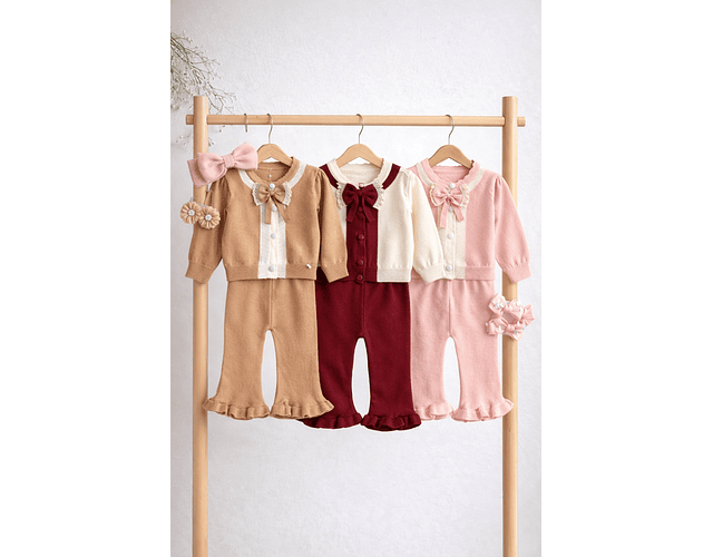 Set tejido lanilla hipoalergenica 