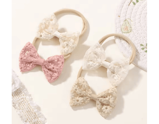 Diadema encaje bebé 