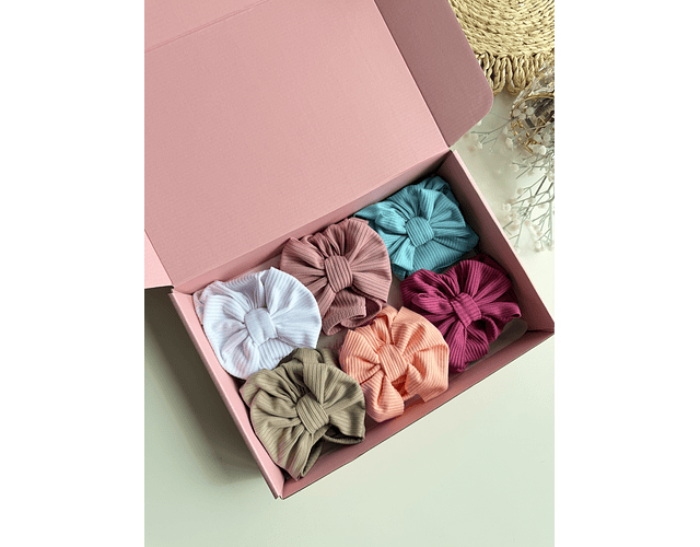 Box turbantes sienna algodon