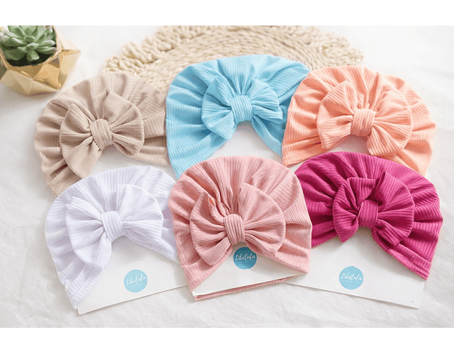 Box turbantes sienna algodon