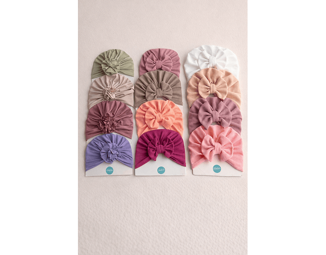 Box turbantes sienna algodon