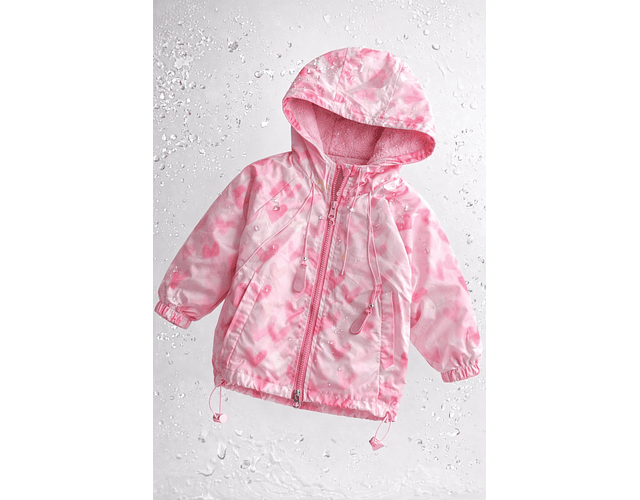 Parka cortaviento impermeable 