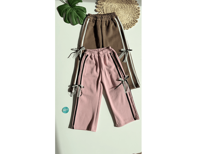 Pantalón térmico coquette palazzo