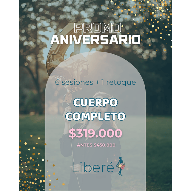 PROMO ANIVERSARIO + RETOQUE DE REGALO - CUERPO COMPLETO 🎁  💕