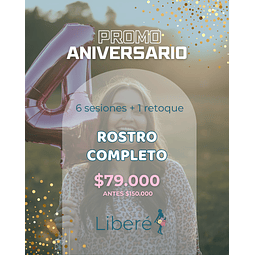 PROMO ANIVERSARIO + RETOQUE DE REGALO - ROSTRO COMPLETO 🎁💕
