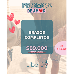 MES DEL AMOR - PROMO BRAZOS 💕 con opción 2X 