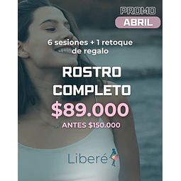 PROMO ABRIL - ROSTRO COMPLETO 🌸