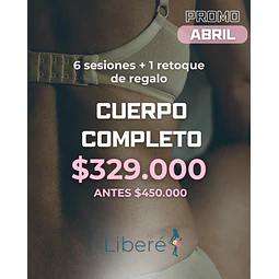 PROMO ABRIL - CUERPO COMPLETO 🌸