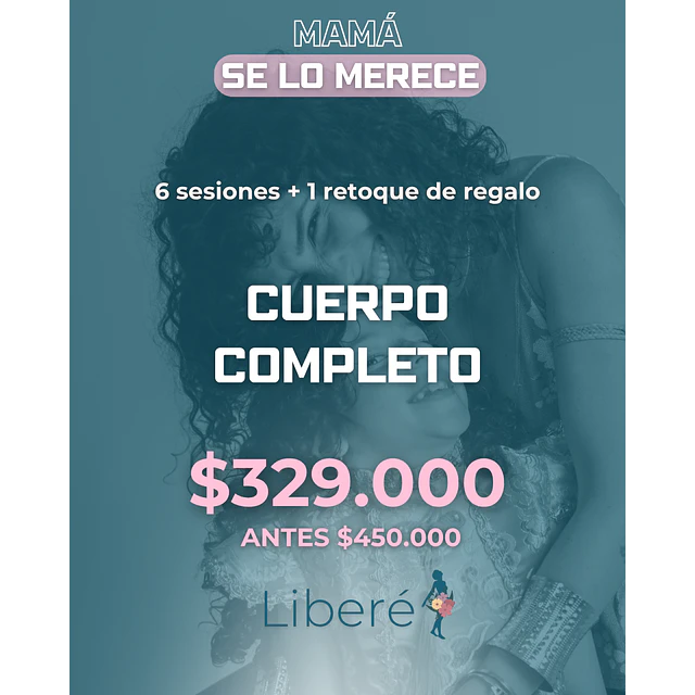 MAMA SE LO MERECE - CUERPO COMPLETO 🌷 con retoque de regalo