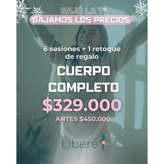 PROMO INVIERNO ❄️🥶 - CUERPO COMPLETO + RETOQUE DE REGALO 🎁 
