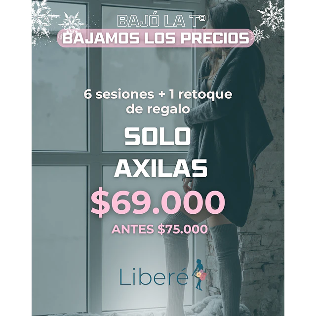 PROMO INVIERNO ❄️🥶 -  AXILAS + RETOQUE DE REGALO 🎁 