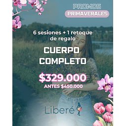 PROMO PRIMAVERAL 🌷 - CUERPO COMPLETO + RETOQUE DE REGALO 🎁