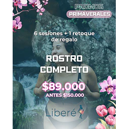 PROMO PRIMAVERAL 🌷 - ROSTRO COMPLETO + RETOQUE DE REGALO 🎁