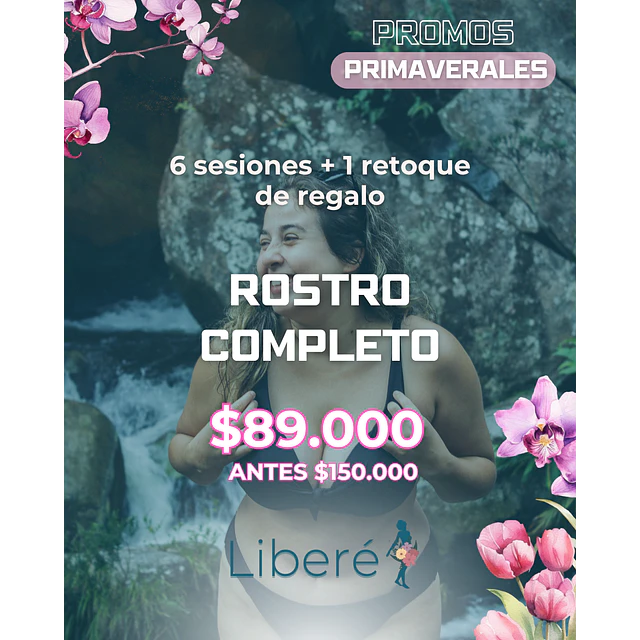 PROMO PRIMAVERAL 🌷 - ROSTRO COMPLETO + RETOQUE DE REGALO 🎁