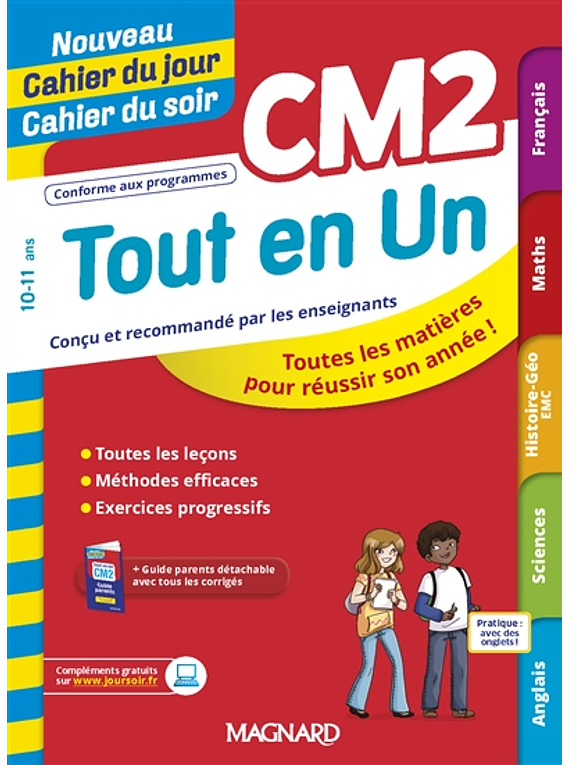 Tout en un - CM2 - 10/11 ans : Toutes les matières