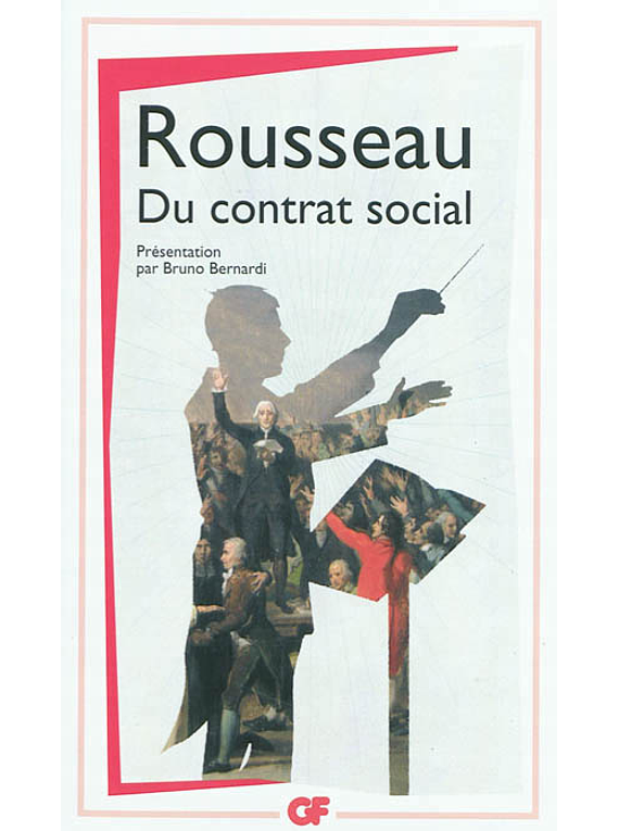 Du contrat social, de Jean-Jacques Rousseau