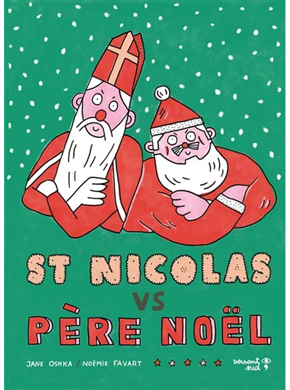Saint Nicolas vs Père Noël, de Jane Oshka